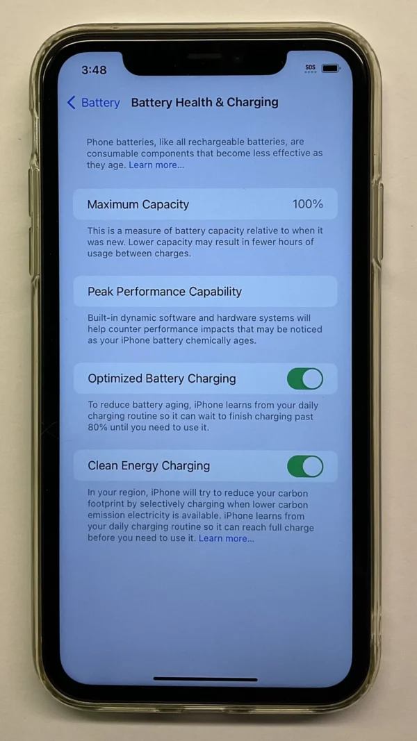 iPhone 11 White 64 GB Mint - Image 5