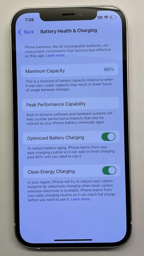 iPhone 12 64GB White Mint - Image 4