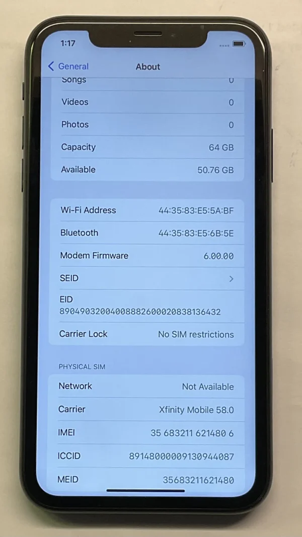 iPhone XR Black 64GB Mint - Image 4