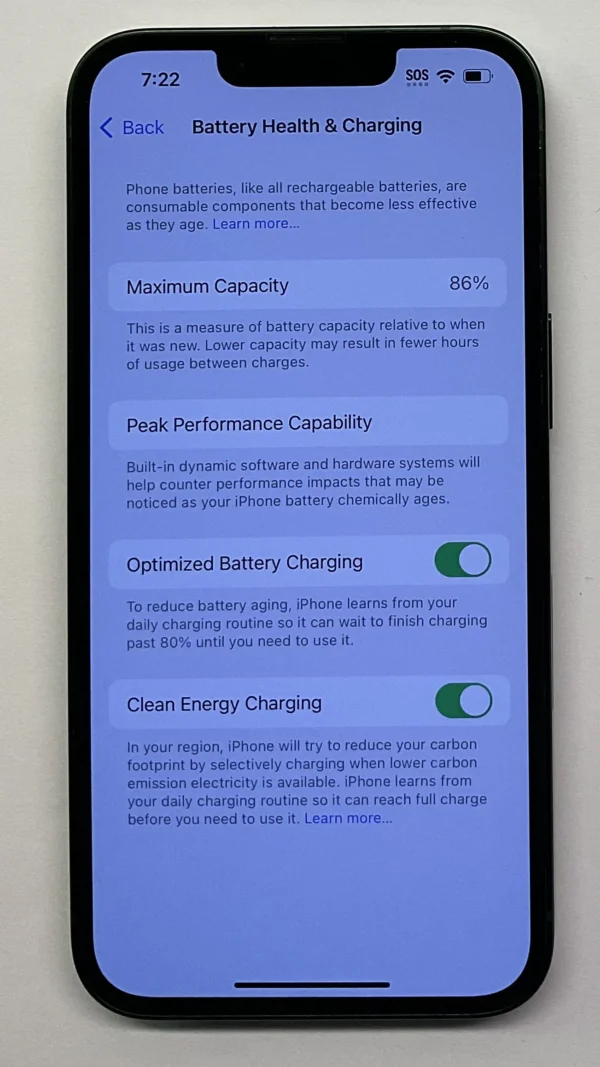 iPhone 13 128GB Green Good - Image 5